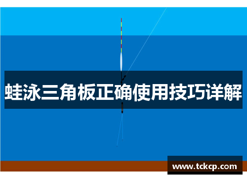 蛙泳三角板正确使用技巧详解